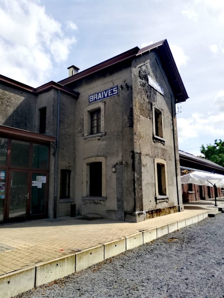 L'ancienne gare de Braives