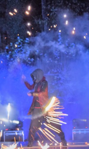 Spectacle son et lumière Chateau de Jehay