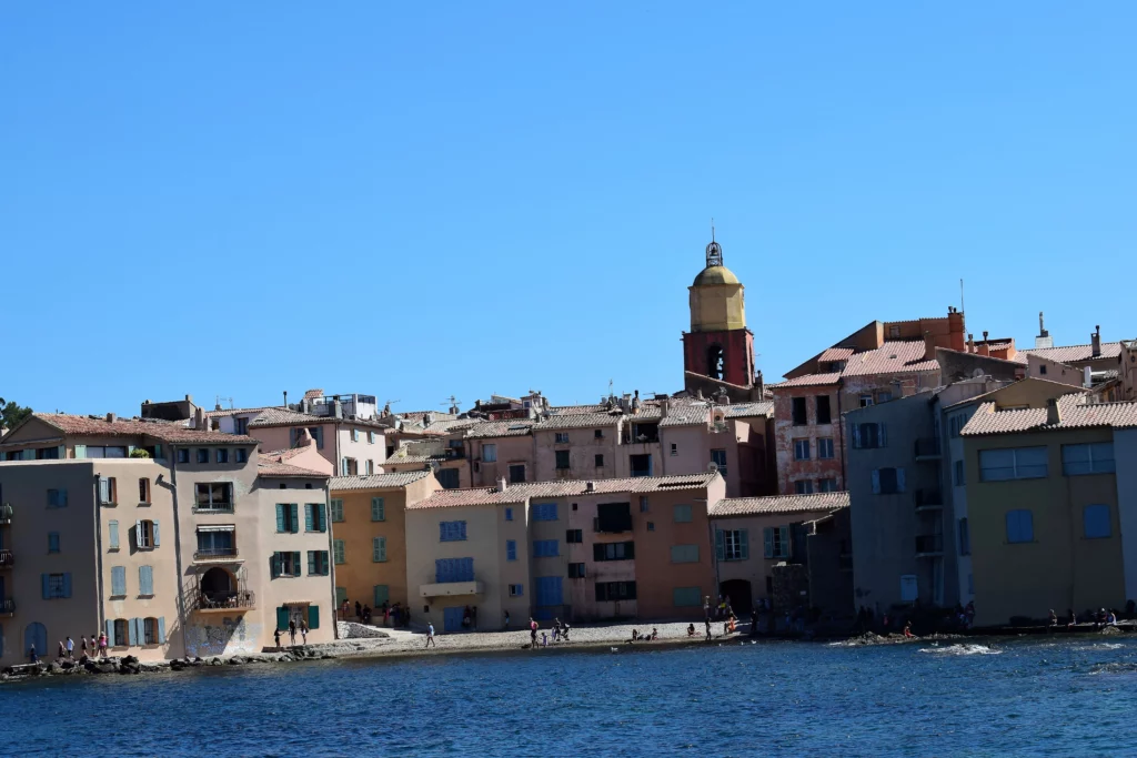 La plage des Graniers à Saint Tropez