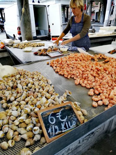 Le marché aux poissons