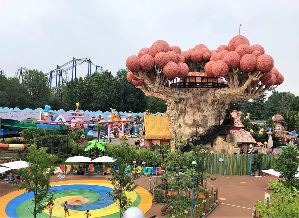 Vue du parc Gardaland