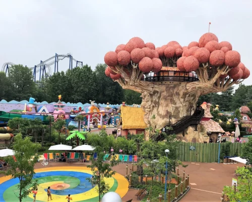 Vue du parc Gardaland