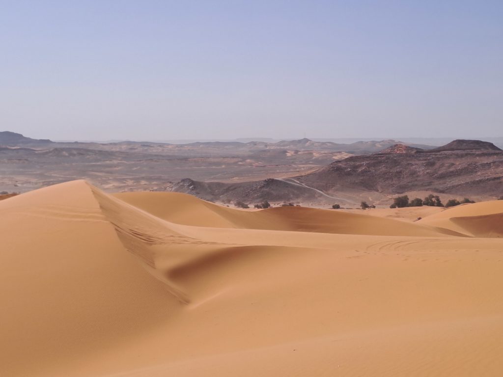 Le désert de Merzouga