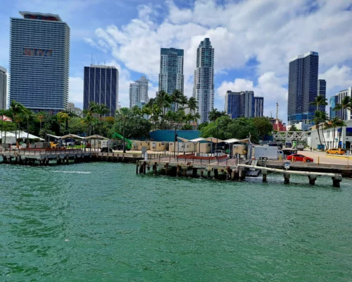 Skyline de Miami pendant notre Road Trip en Floride