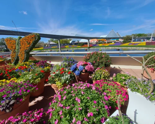 Vue d'Epcot à Walt Disney World