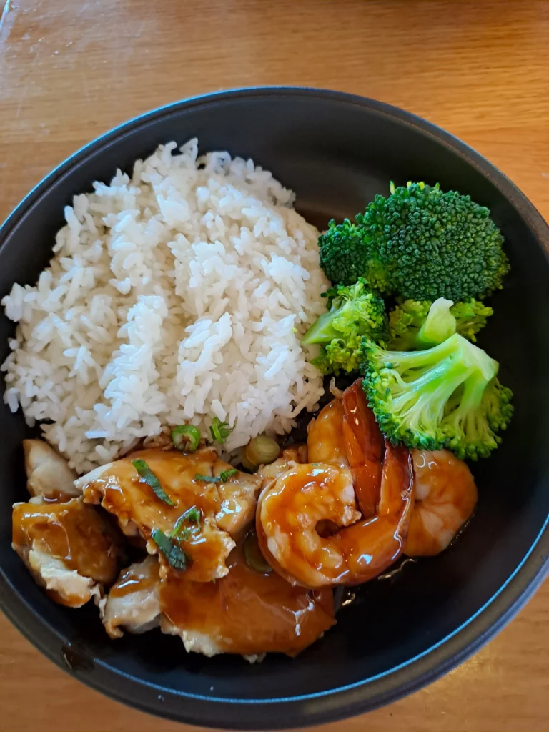 Le poulet teriyaki du Katsura Grill