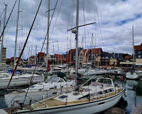 Le port de plaisance de Deauville